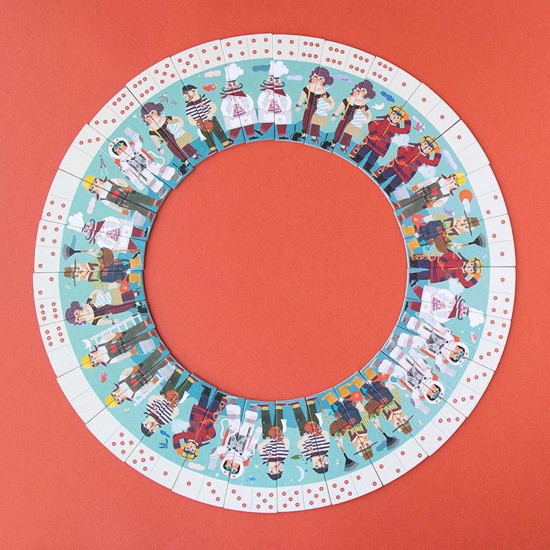 circular domino game